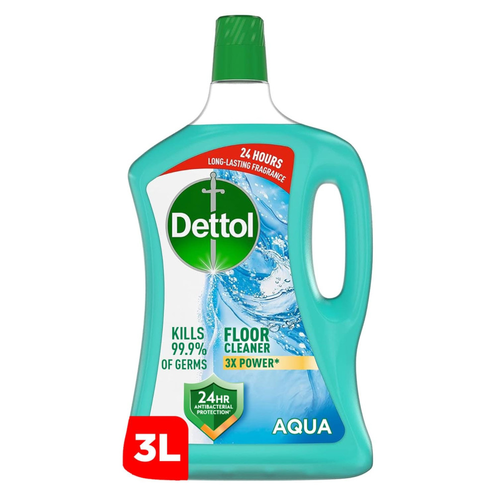 Dettol Fresh Aqua Antibacterial Power Floor Cleaner 3 L
