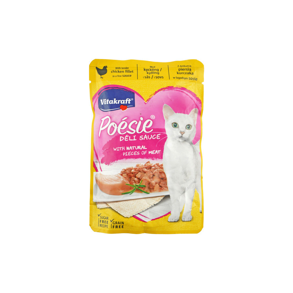 Vita Craft Cat Eat Chicken Bags 85g