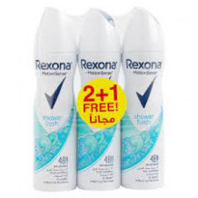 Risexona Shower Clean Deodorant 150 ml 3 Pieces