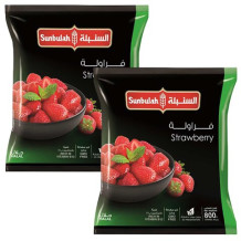 Frozen Strawberries 800 g 2 pieces