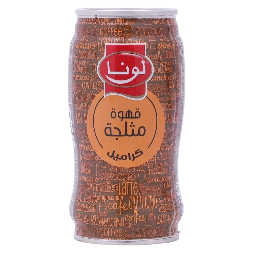 لونا قهوة مثلجة كراميل 240 جم