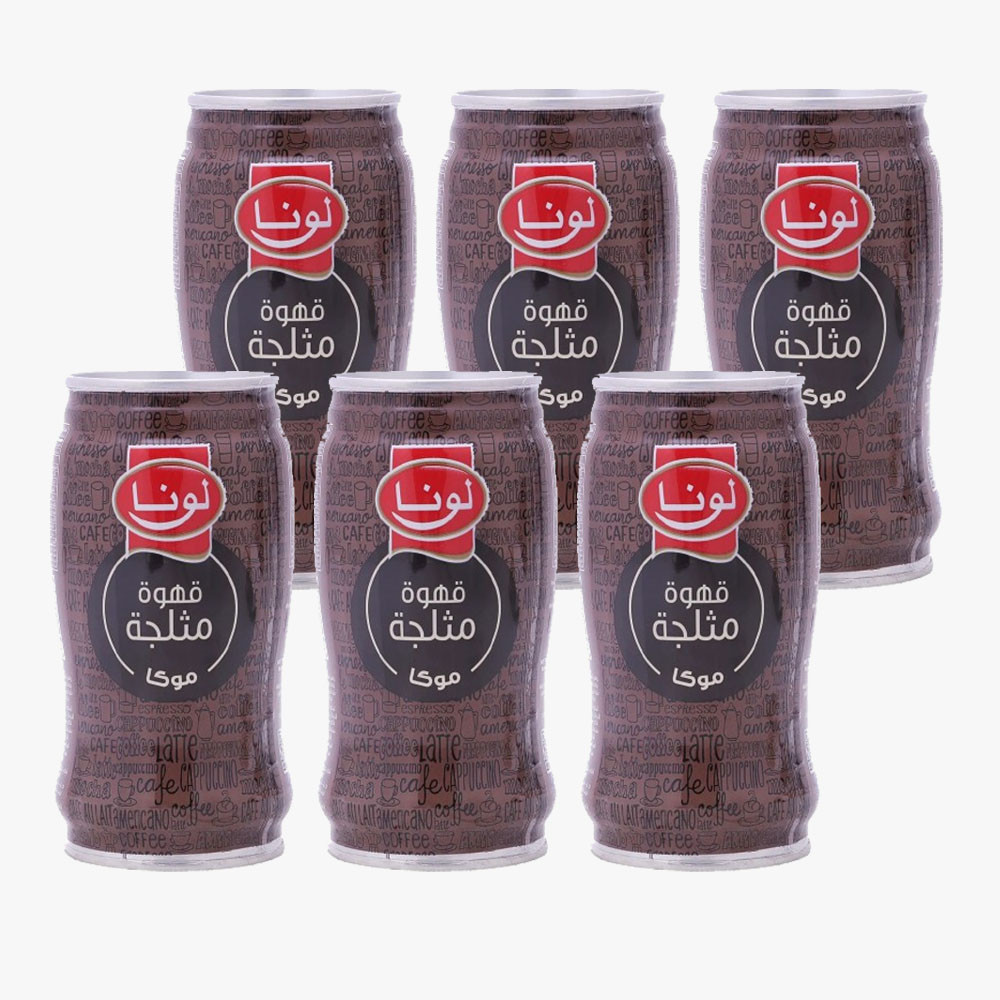Luna Iced Coffee Mocha 240 ml 6 pieces