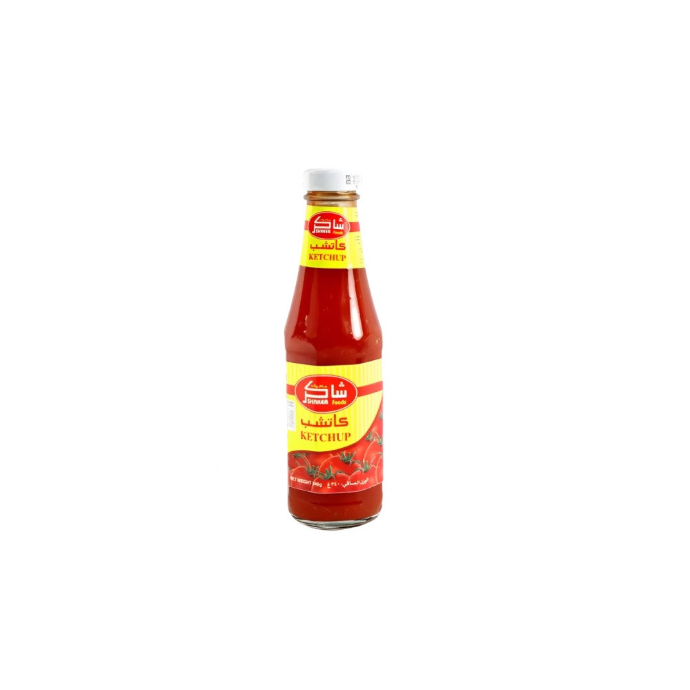 Shaker Ketchup Glass Pack 340g