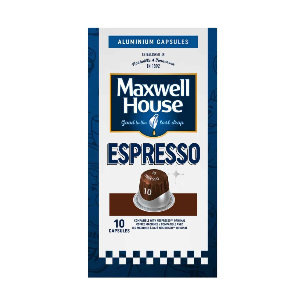 Maxwell House Capsule Espresso 52G 10 pièces