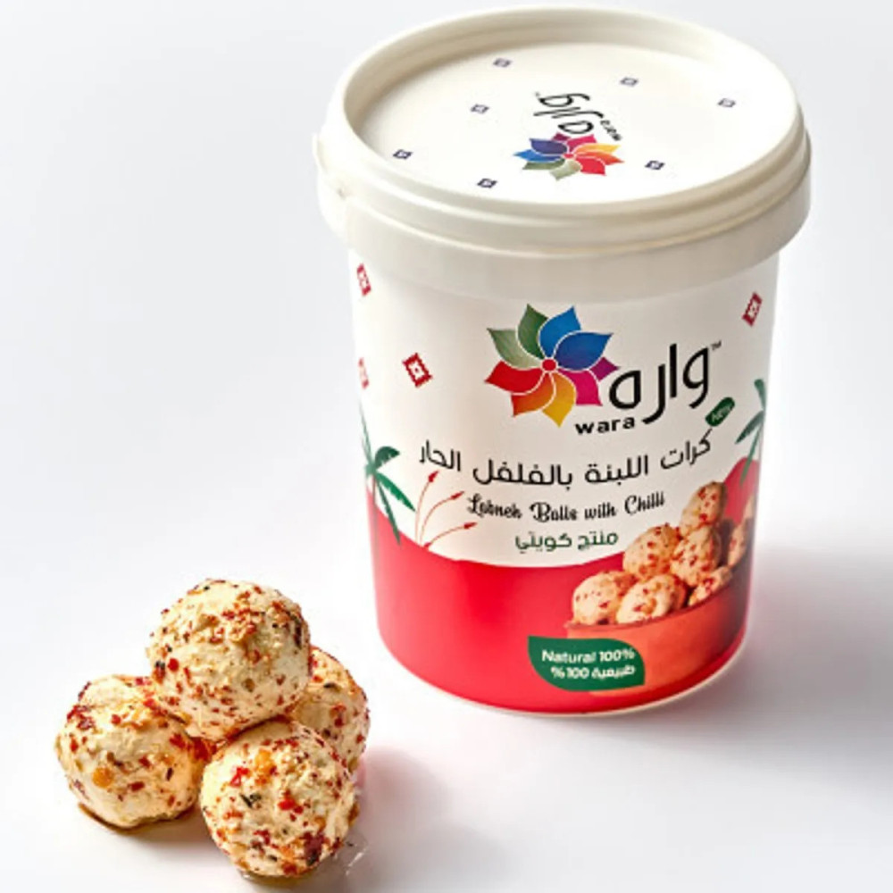 Labneh Wara 500 gm plastic bottle oil and pepper