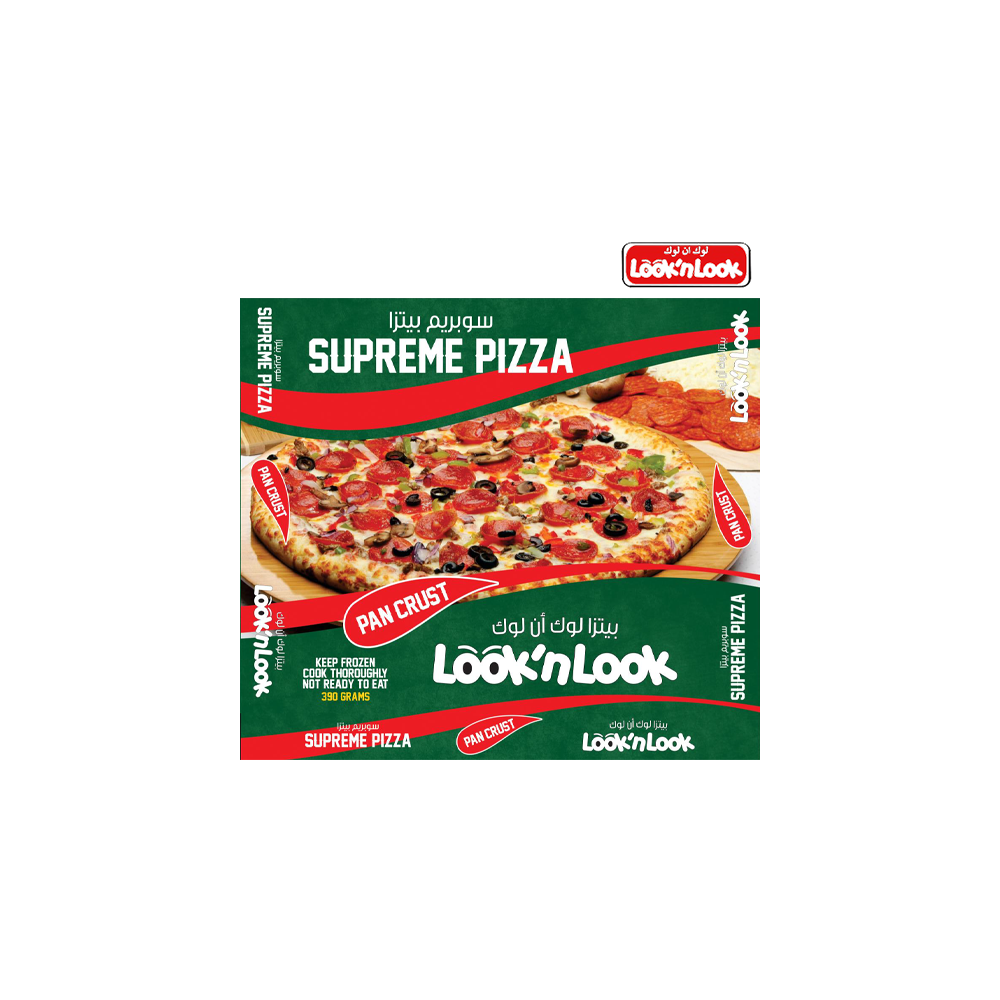 Lock & Lock Frozen Pepperoni Pizza 730 g
