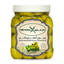 The FarmJordanian/Italian Green Olives 850g