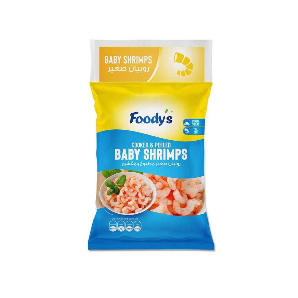 Foodies Small Shrimp Without Tail 200g