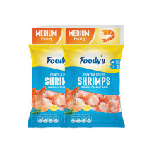 Foodies Medium Prawns 400 g 2 Pieces