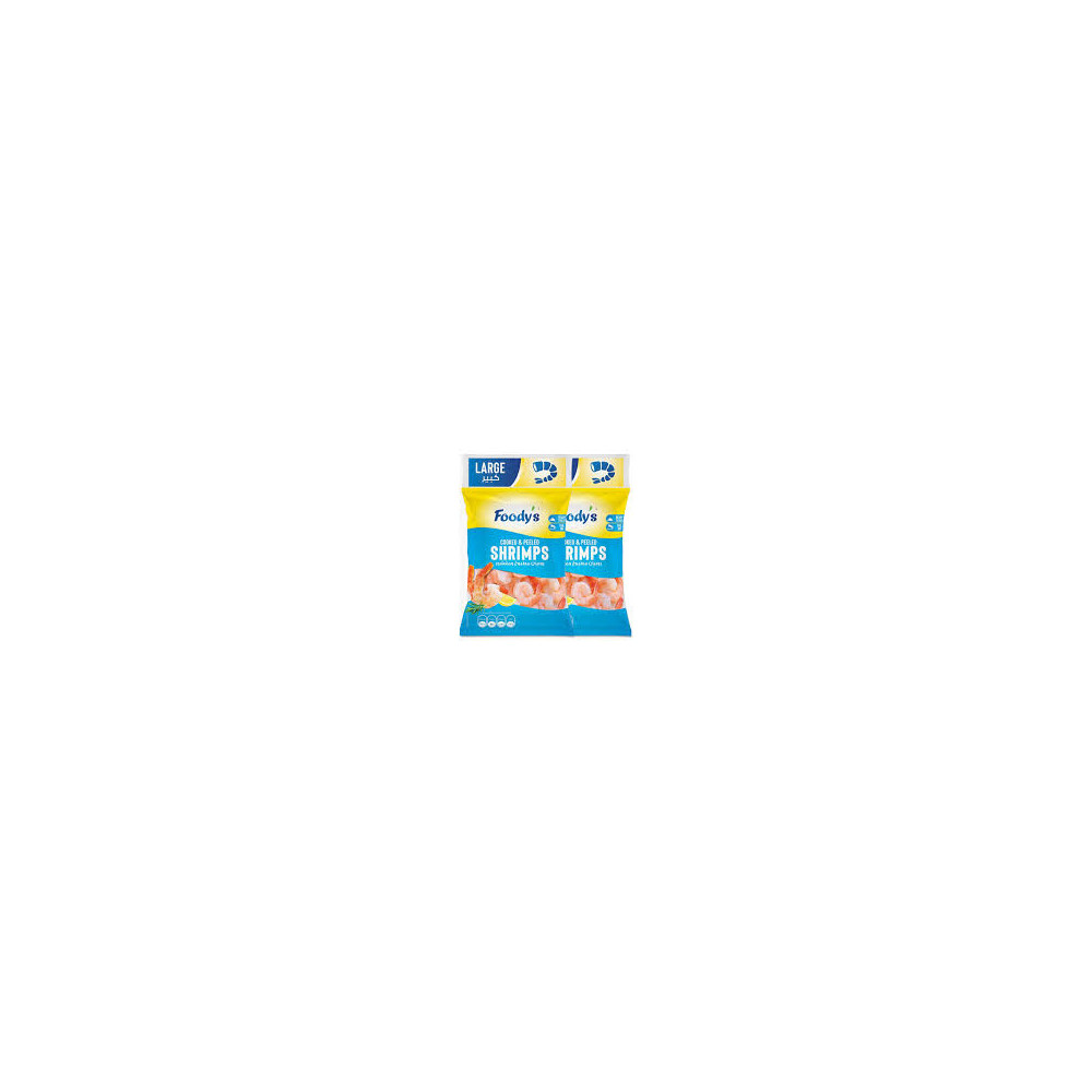 Foodies Large Prawns 400 g 2 Pieces